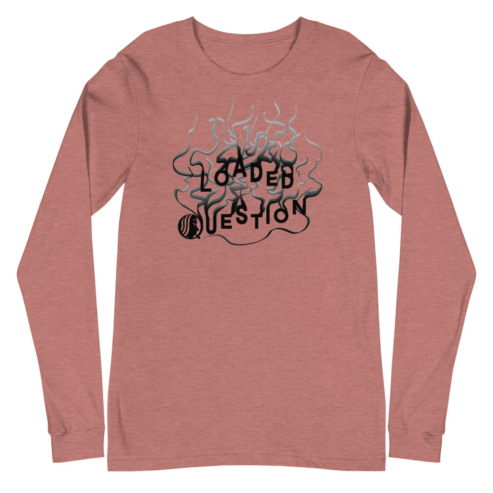 L/S T-Shirt with "Loaded Question" Design