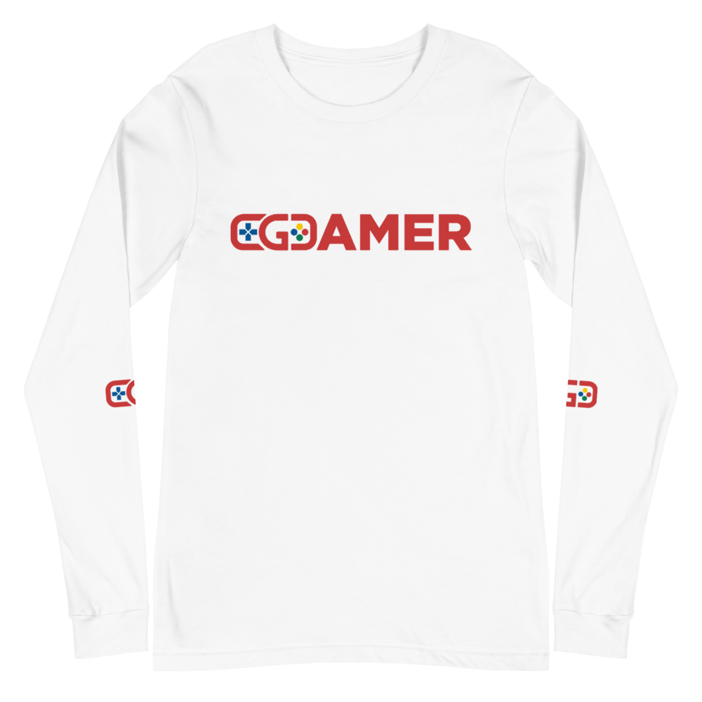 L/S T-Shirt with "Gamer" & "Controller" Designs